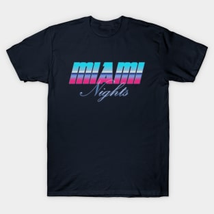 80s miami nights T-Shirt